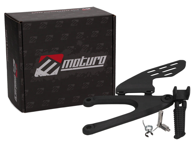 Moturo front left footrest system for Yamaha YZF R1 07-08