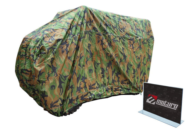 Moturo Quad Abdeckplane Camouflage Größe XL