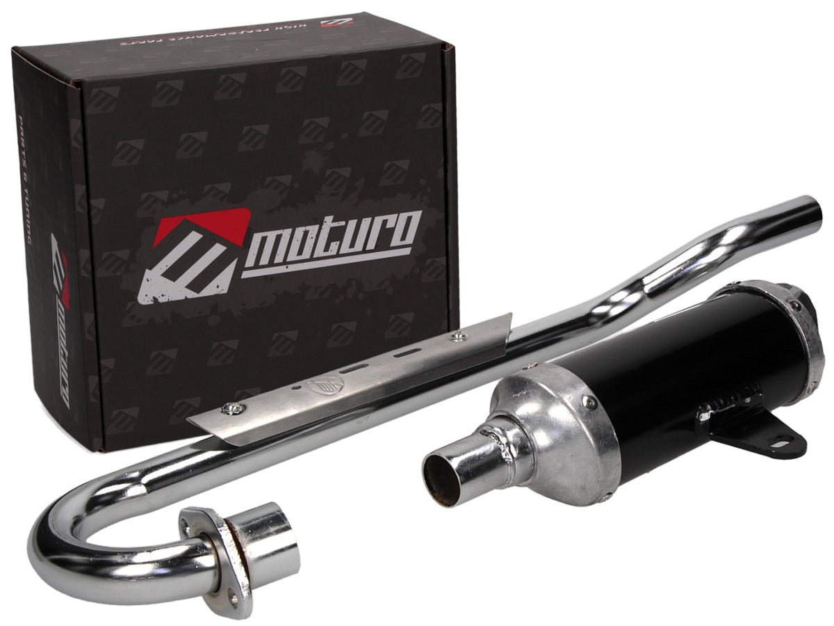 Moturo Auspuffanlage Sport Edelstahl für 200ccm Dirt Bike