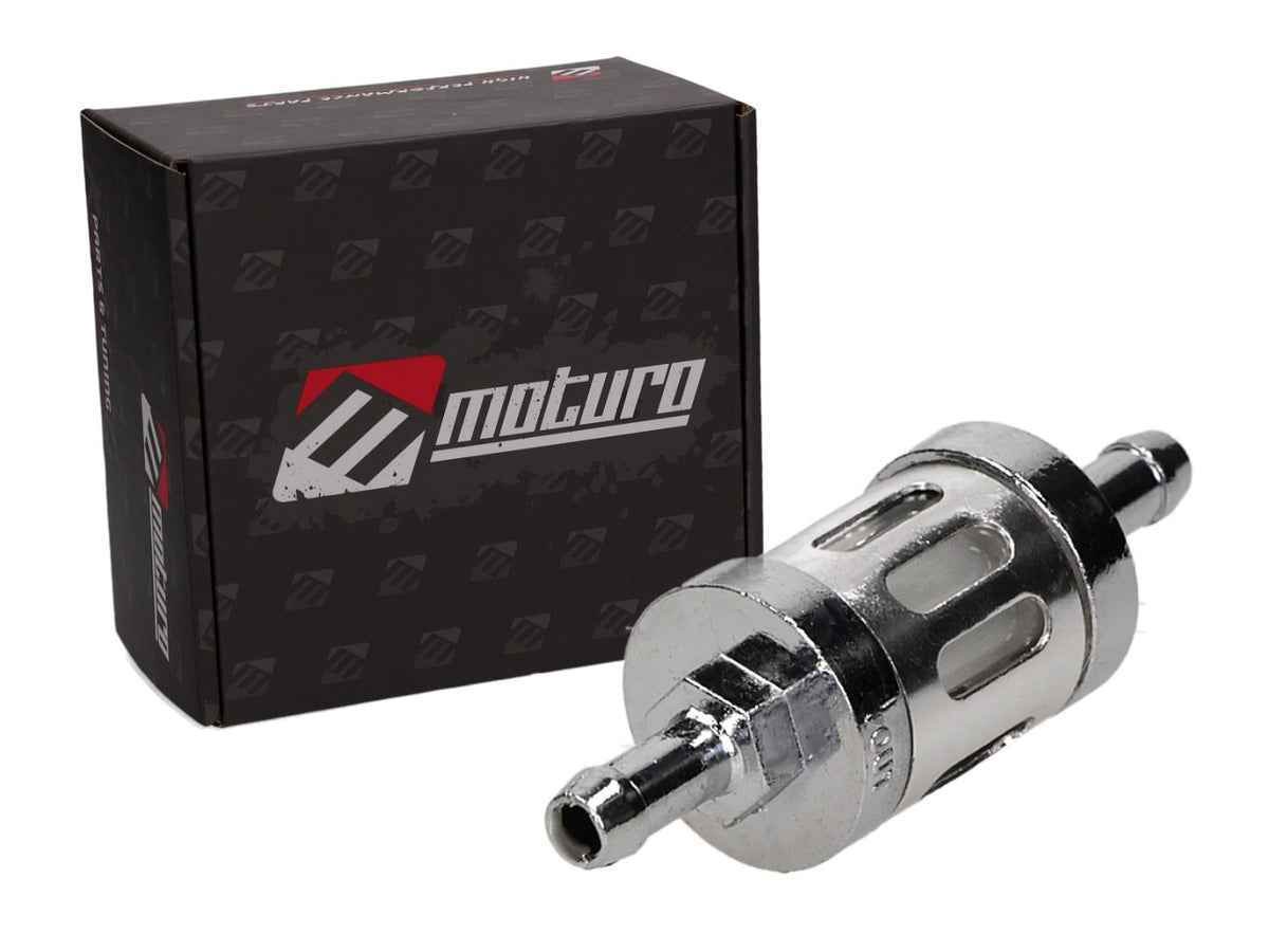 Moturo Benzinfilter Racing alu für diverse chinesische BT49QT Modelle