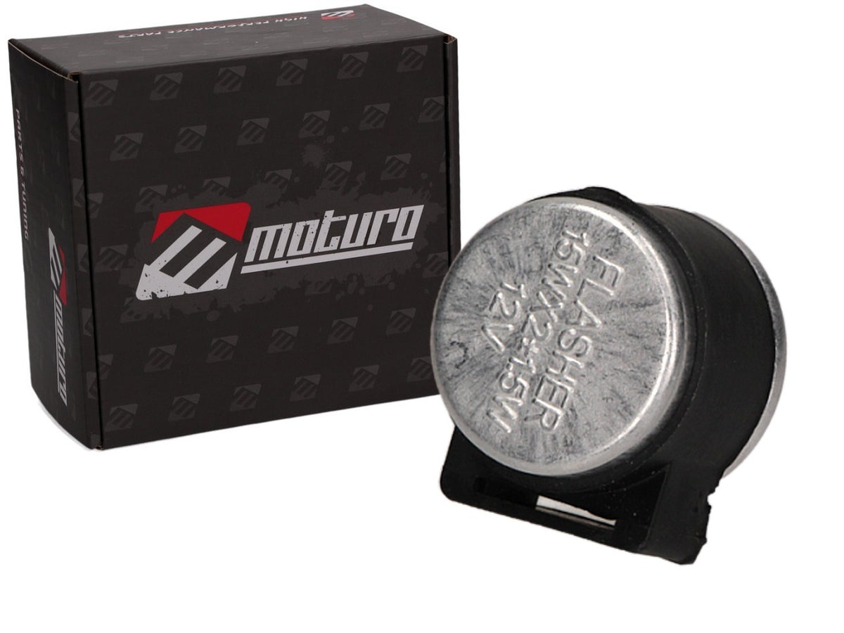 Moturo Blinkrelais 12V-21W 2-polig Stand. Blinker