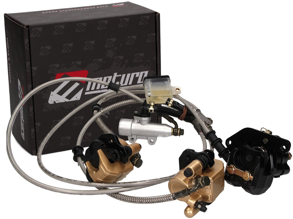 Moturo Bremsanlage komplett für Shineray 150 ATV Quad