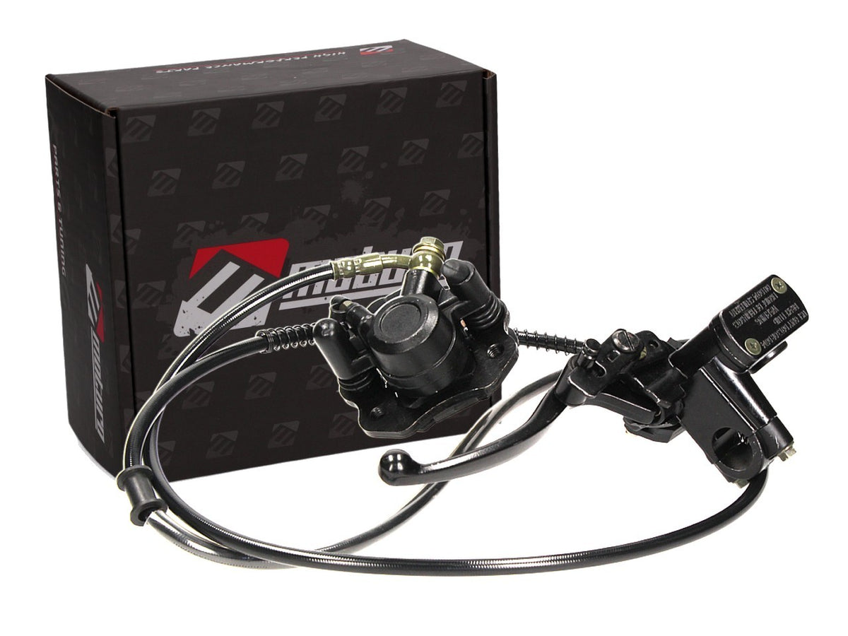 Moturo Bremsanlage kpl schwarz 1450mm Typ 8 für 110ccm bis 250ccm ATV Quad