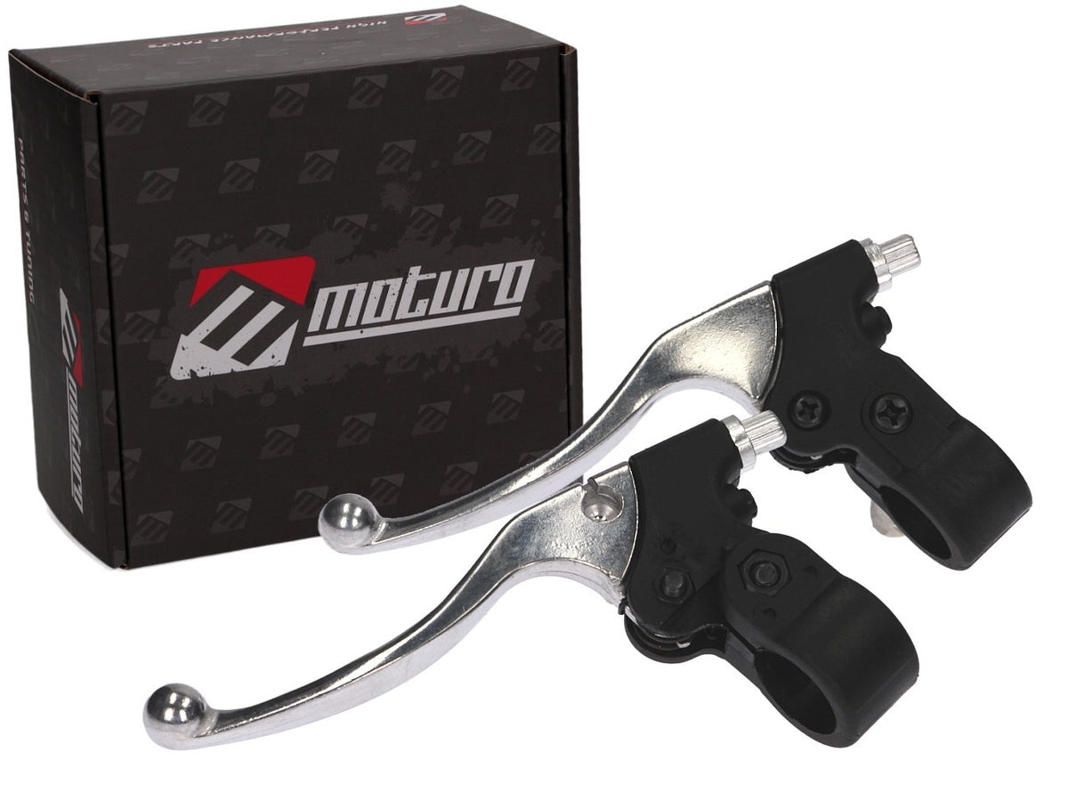 Moturo Bremshebel Set 21-22mm für 49ccm Pocket Bike
