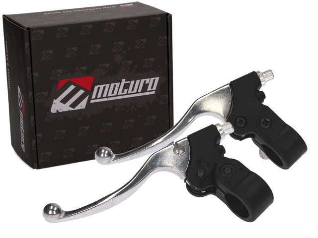 Moturo Bremshebel Set 21-22mm für 49ccm Pocket Bike