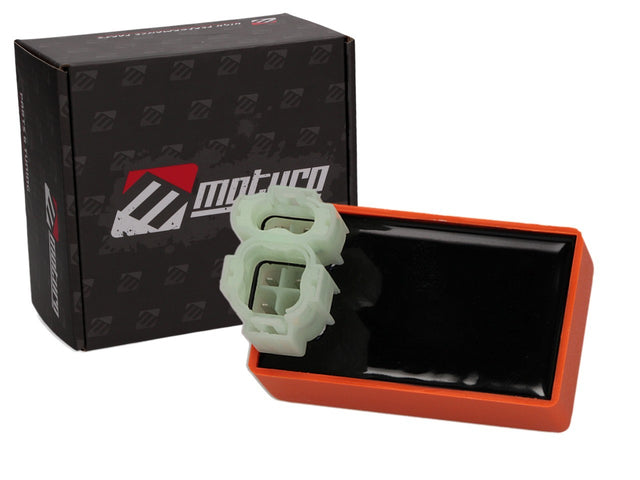 Moturo CDI orange 6-PIN Doppelstecker Typ 31 für GY6 125-150ccm ATV Quad