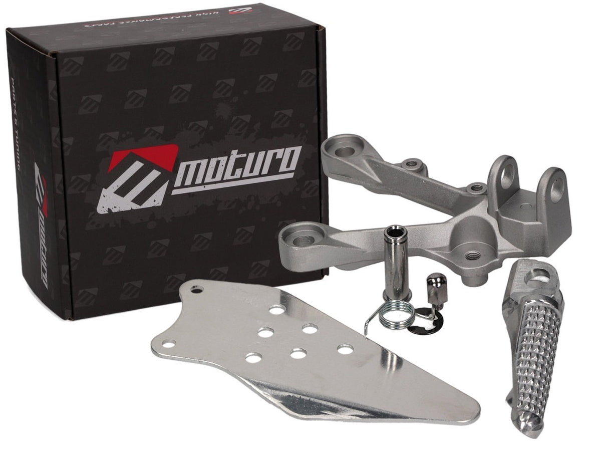 Moturo Fußrastenanlage vorne links für Kawasaki Ninja ZX-6R 05-08