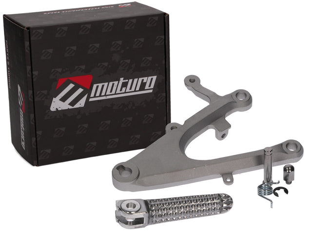 Moturo Fußrastenanlage vorne rechts für Yamaha YZF R1 04-06