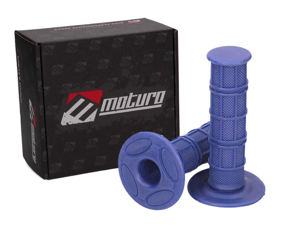 Moturo Griffsatz Set blau für Yamaha PW80