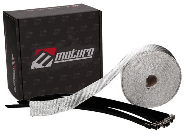 Moturo Hitzeschutzband aluminium