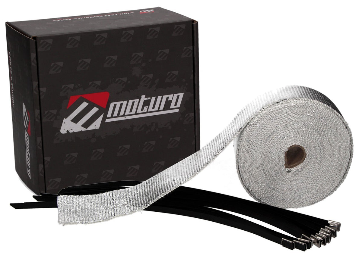 Moturo Hitzeschutzband aluminium