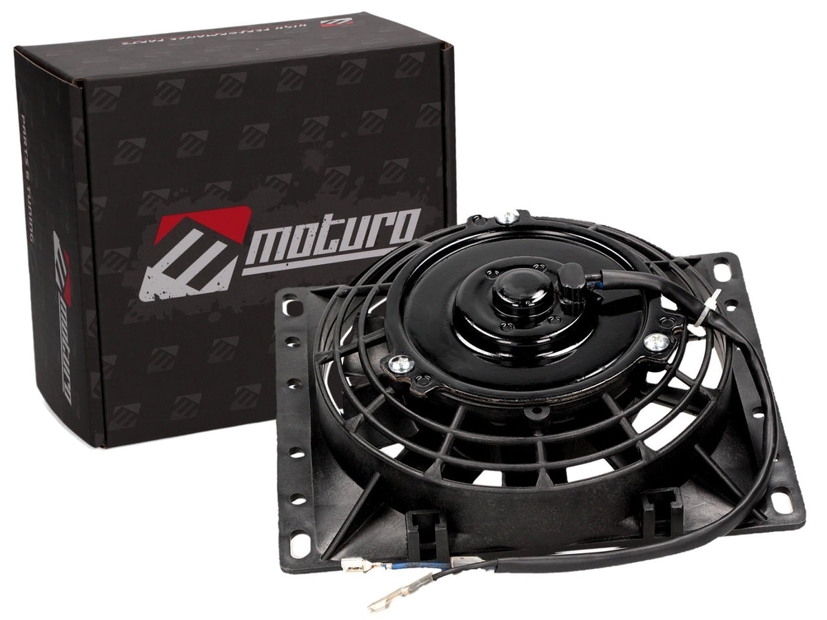 Moturo radiator fan 205mm for various 200-250cc ATV quads