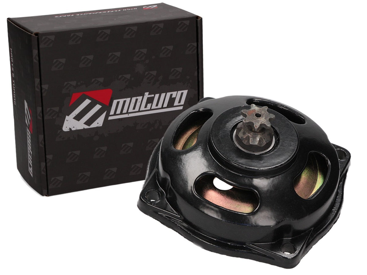 Moturo Kupplung kpl. 7er Ritzel für 47-49ccm Pocket Bike