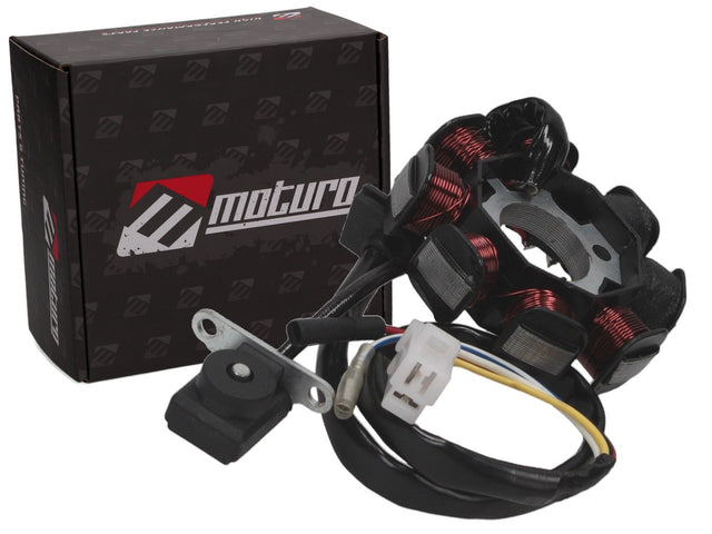 Alternateur Moturo 50cc pour scooter chinois GY6 Quad 4T