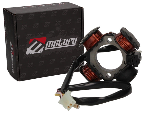 Stator d'alternateur Moturo pour nouveaux moteurs Morini avec plateau d'allumage de 84 mm