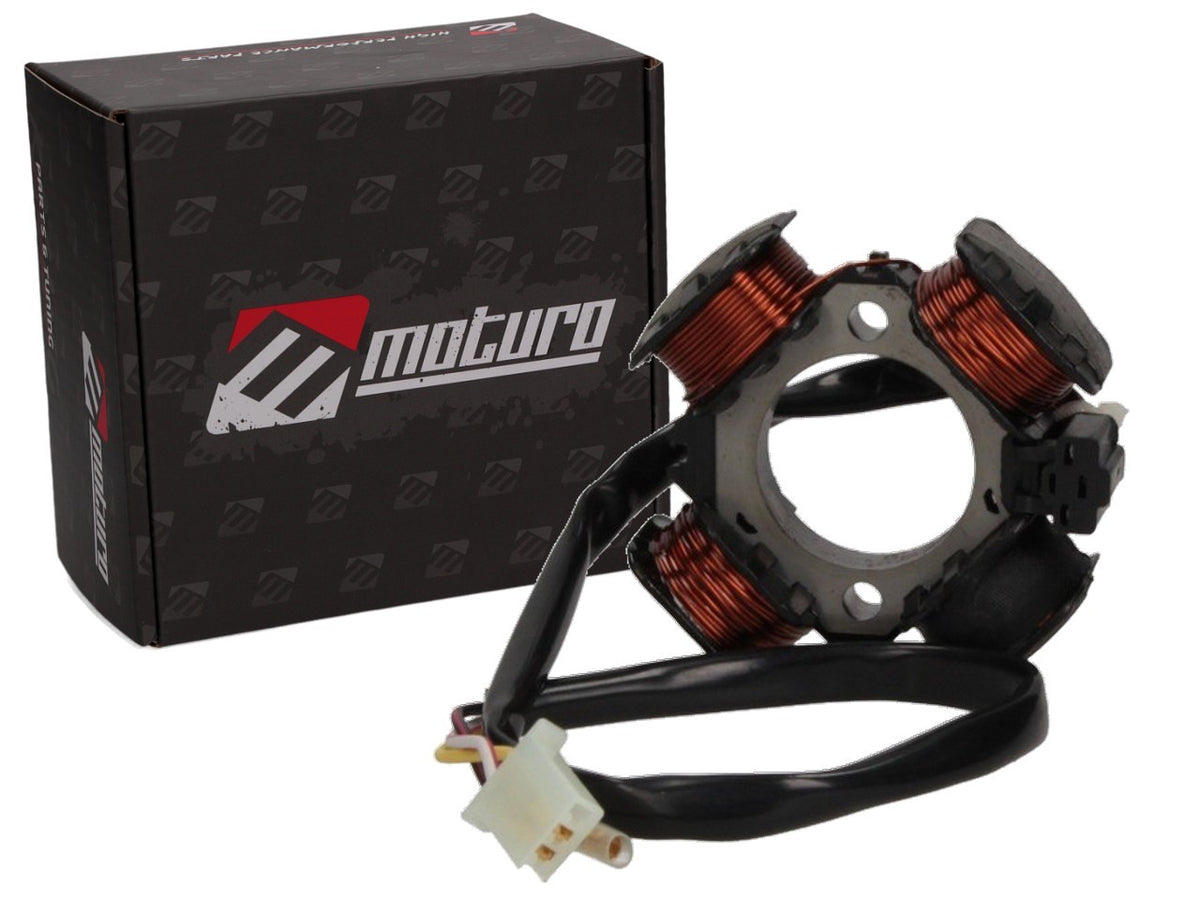 Stator d'alternateur Moturo pour nouveaux moteurs Morini avec plateau d'allumage de 84 mm