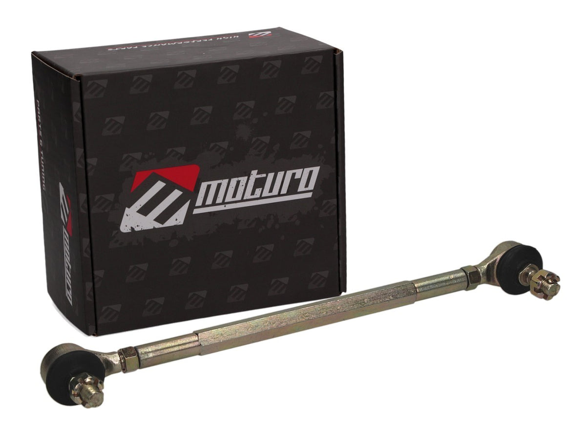 Moturo Spurstange kpl mit 2 x Spurstangenkopf -220mm- für 150-250ccm ATV Quad