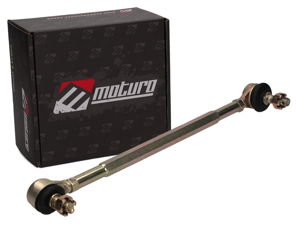 Moturo Spurstange kpl mit 2 x Spurstangenkopf -245mm- für 150-250ccm ATV Quad