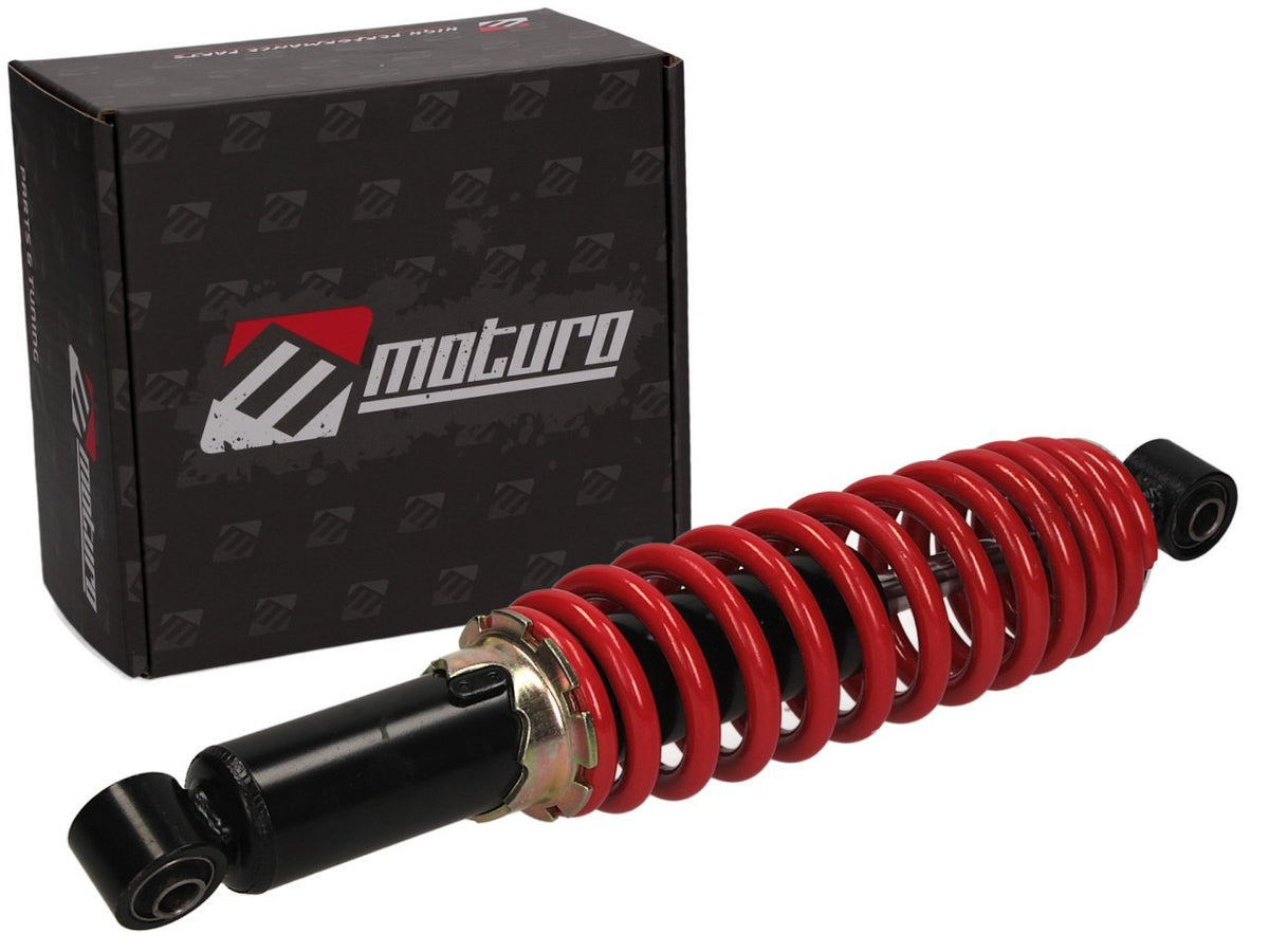 Moturo Stoßdämpfer Federbein hinten 350mm Typ 17 für 150ccm bis 250ccm ATV Quad