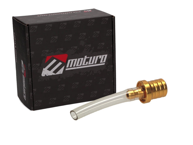 Moturo Tank Entlüftungsschlauch gold Entlüftungsventil für Dirt Bike Pocket Bike
