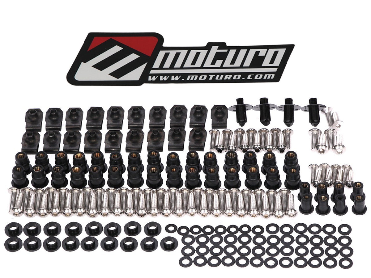 Moturo Verkleidungsschrauben Set für Ducati 848 1098 1198