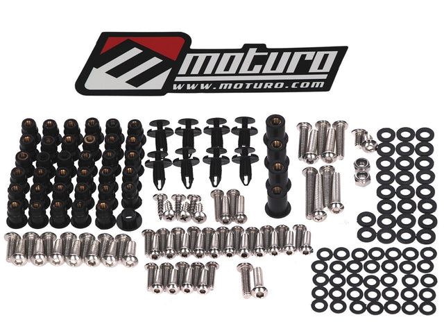 Moturo Verkleidungsschrauben Set für Kawasaki ZX-14R 06-11