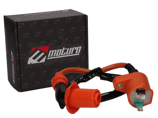 Moturo Zündspule Racing mit Zündkerzenstecker für Dirt Bike Pocket Bike