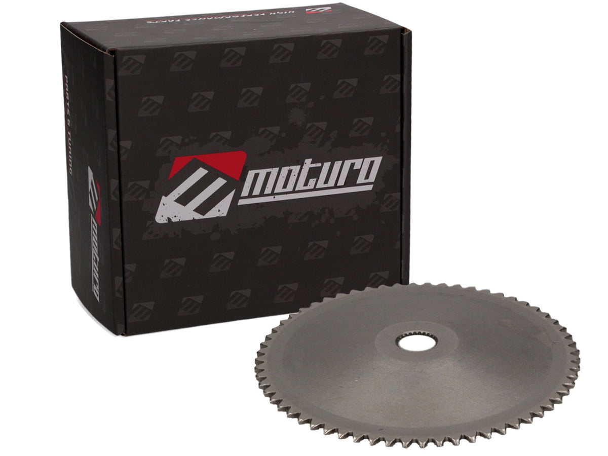 Moturo Keilriemenscheibe mit Verzahnung Stahl für 139QMB QMA GY6 50ccm