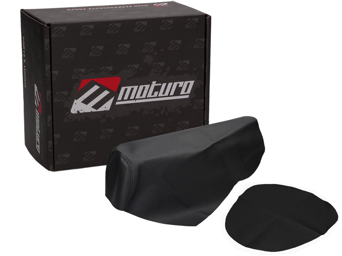 Moturo Sitzbezug schwarz für Aprilia SR50 WWW Stealth