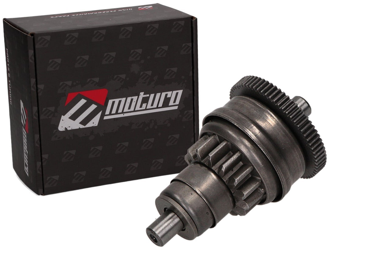 Moturo Anlasser Freilauf Starterkupplung für 139QMB QMA GY6 50ccm