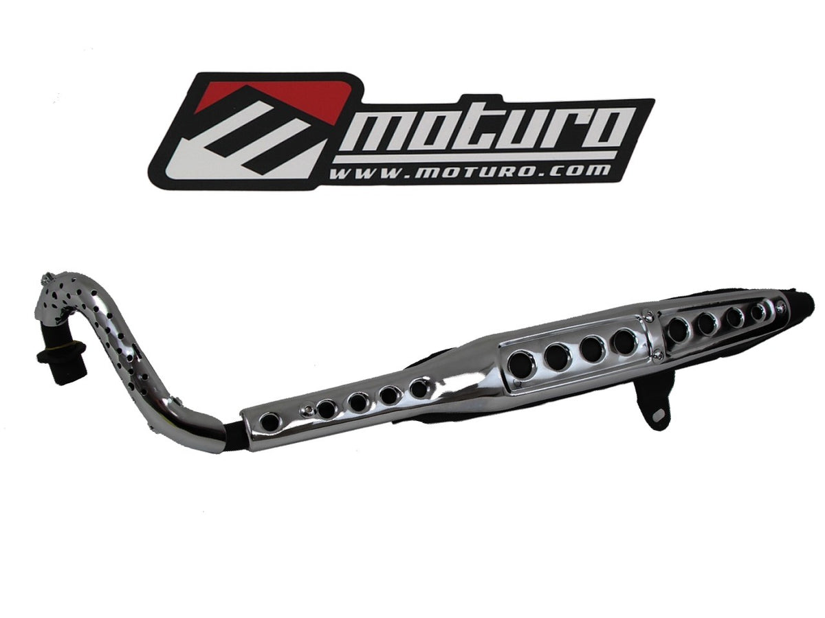 Moturo Auspuffanlage passend für Honda CT70 Mini Trail Lifan