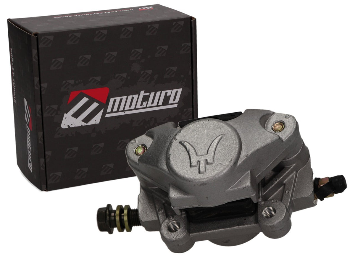 Moturo Bremssattel hinten silber Typ 5 - M10 - für 110ccm bis 250ccm ATV Quad