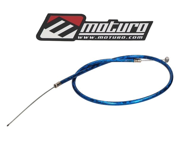 Moturo Bremszug 500mm blau vorne für Dirt Bike Pocket Bike