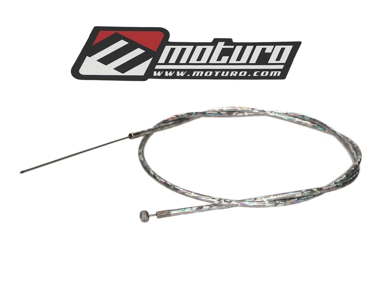 Câble de frein arrière Moturo couleur aluminium pour Pocket Bike Dirt Bike