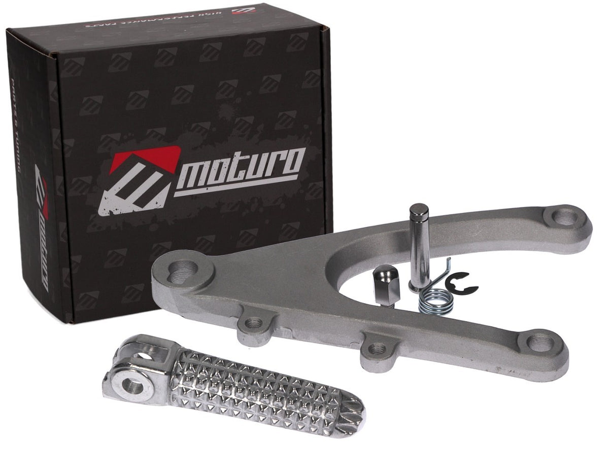 Moturo Fußrastenanlage vorne links für Yamaha YZF R1 04-06