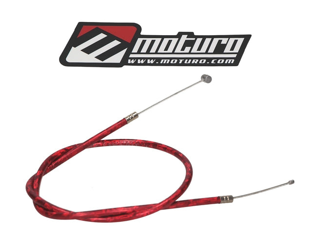 Moturo Gaszug 760mm rot für Dirt Bike Pocket Bike