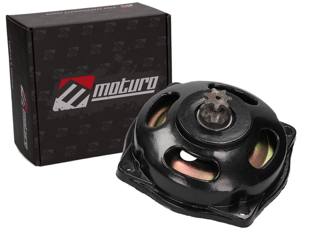Embrayage complet Moturo pignon 7 dents pour pocket bike 47-49cc