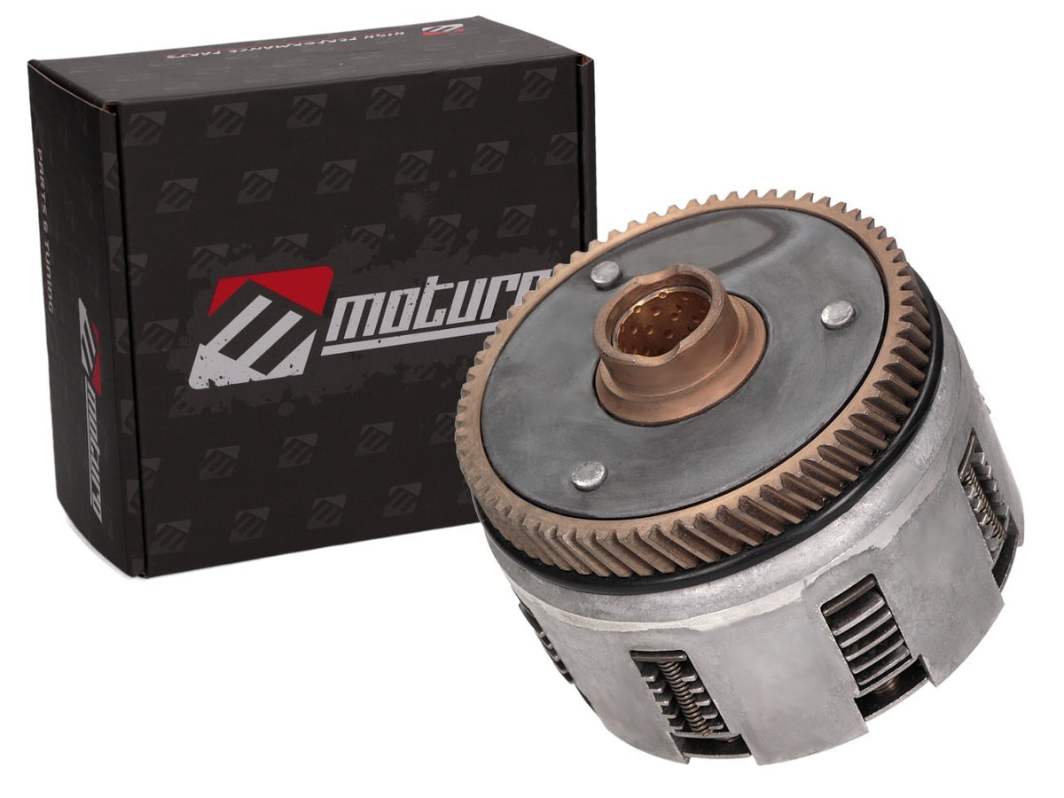 Moturo Kupplung kpl. mit Kupplungsglocke für Yamaha PW 80