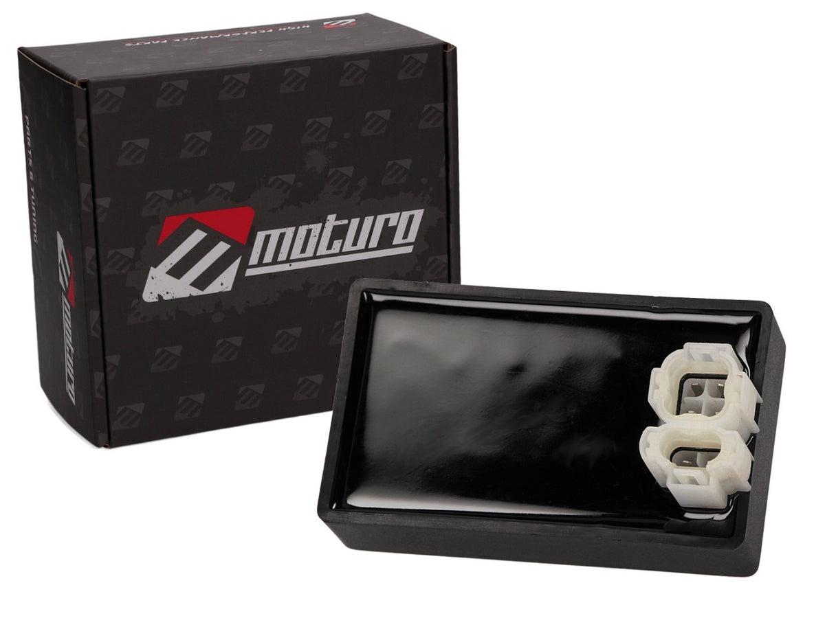 Moturo Racing CDI schwarz 6-PIN Typ 4 für GY6 125-250ccm ATV Quad Dirt Bike