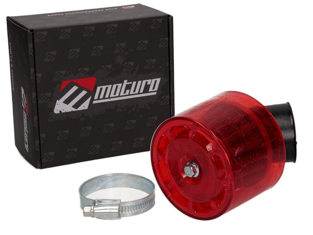 Moturo Sport Luftfilter 35mm Anschluss Typ 16 für Motorrad Roller ATV Quad