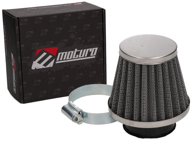 Moturo Sport Luftfilter 38mm Anschluss Typ 20 für Motorrad ATV Quad