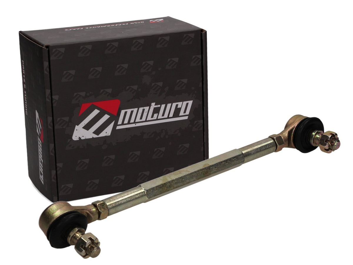 Moturo Spurstange kpl mit 2 x Spurstangenkopf -180mm- für 50-125ccm ATV Quad