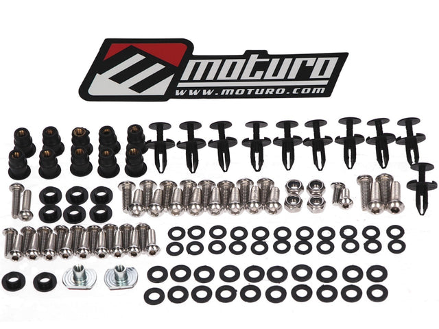 Moturo Verkleidungsschrauben Set für Kawasaki NINJA EX 250-R 250 08-12
