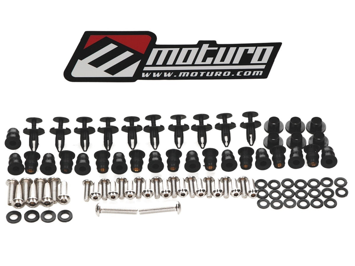 Moturo Verkleidungsschrauben Set für Kawasaki ZX-6R 03-04