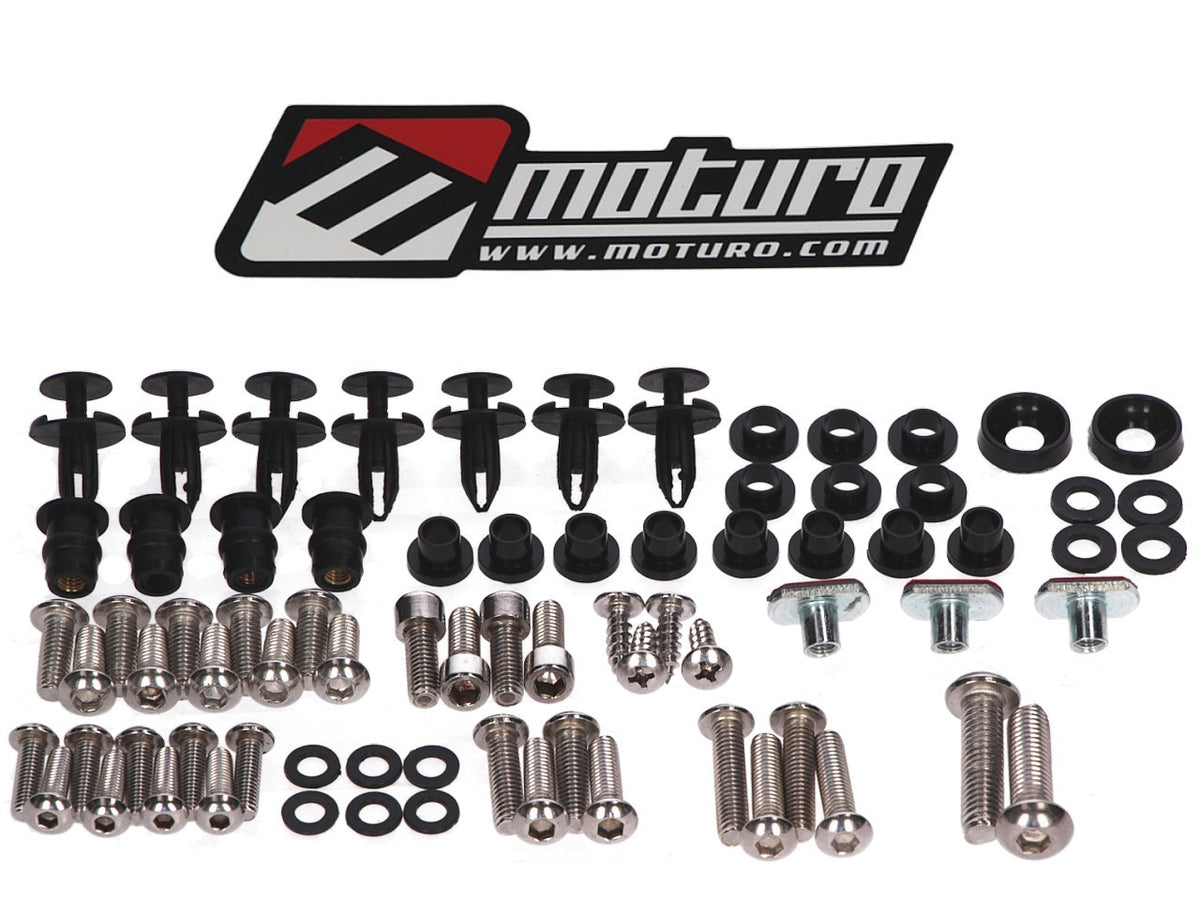 Moturo Verkleidungsschrauben Set für Suzuki SV-650 03-09
